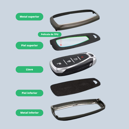 Funda Llave Chevrolet Tracker Spark Equinox Buick Trax