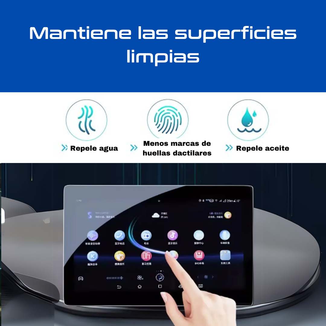 Protector de pantalla BYD 12.8 pulgadas Dolphin, King, Song Pro, Yuan Pro, Shark