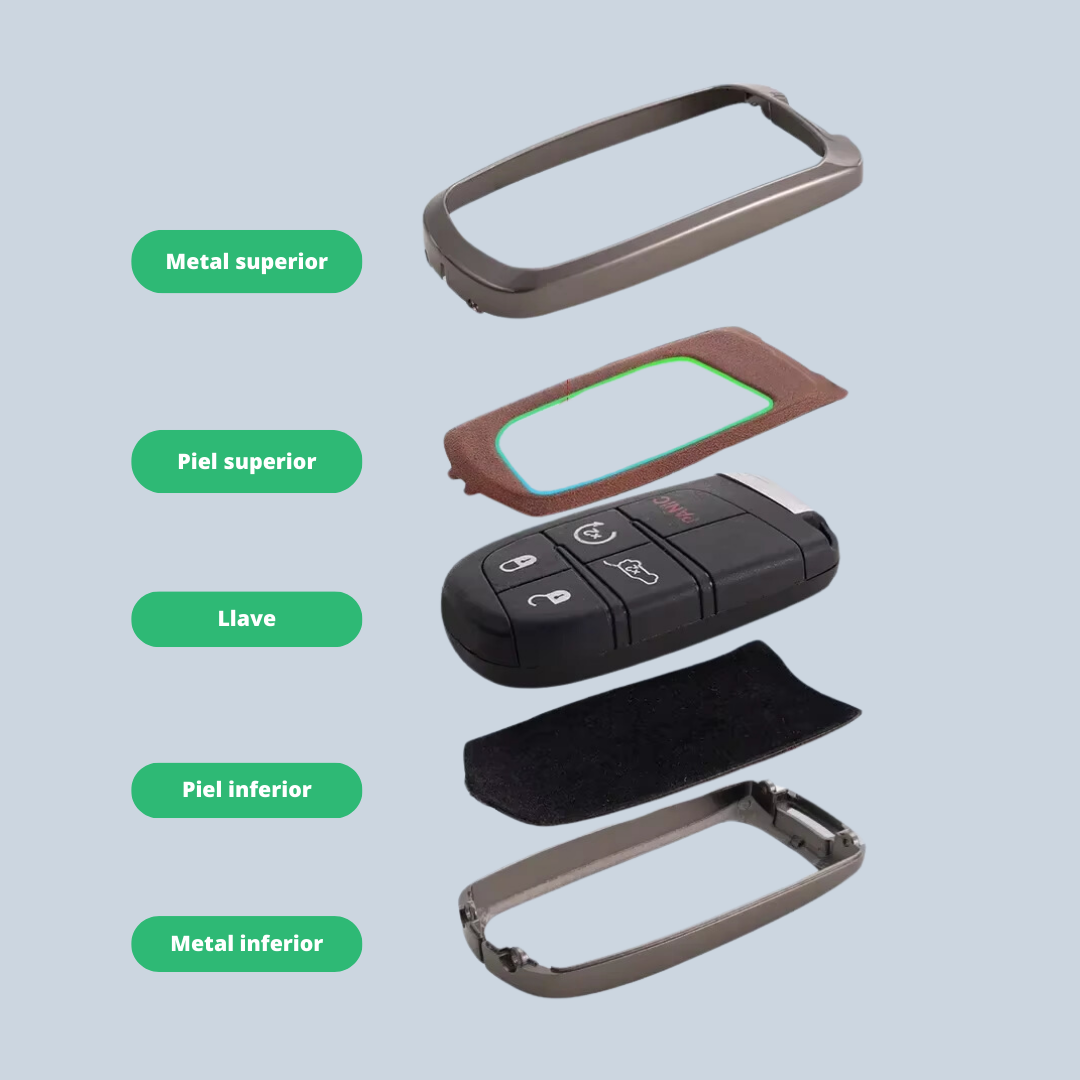 Funda de Llave Para Jeep Chrysler Dodge Challenger Cherokee
