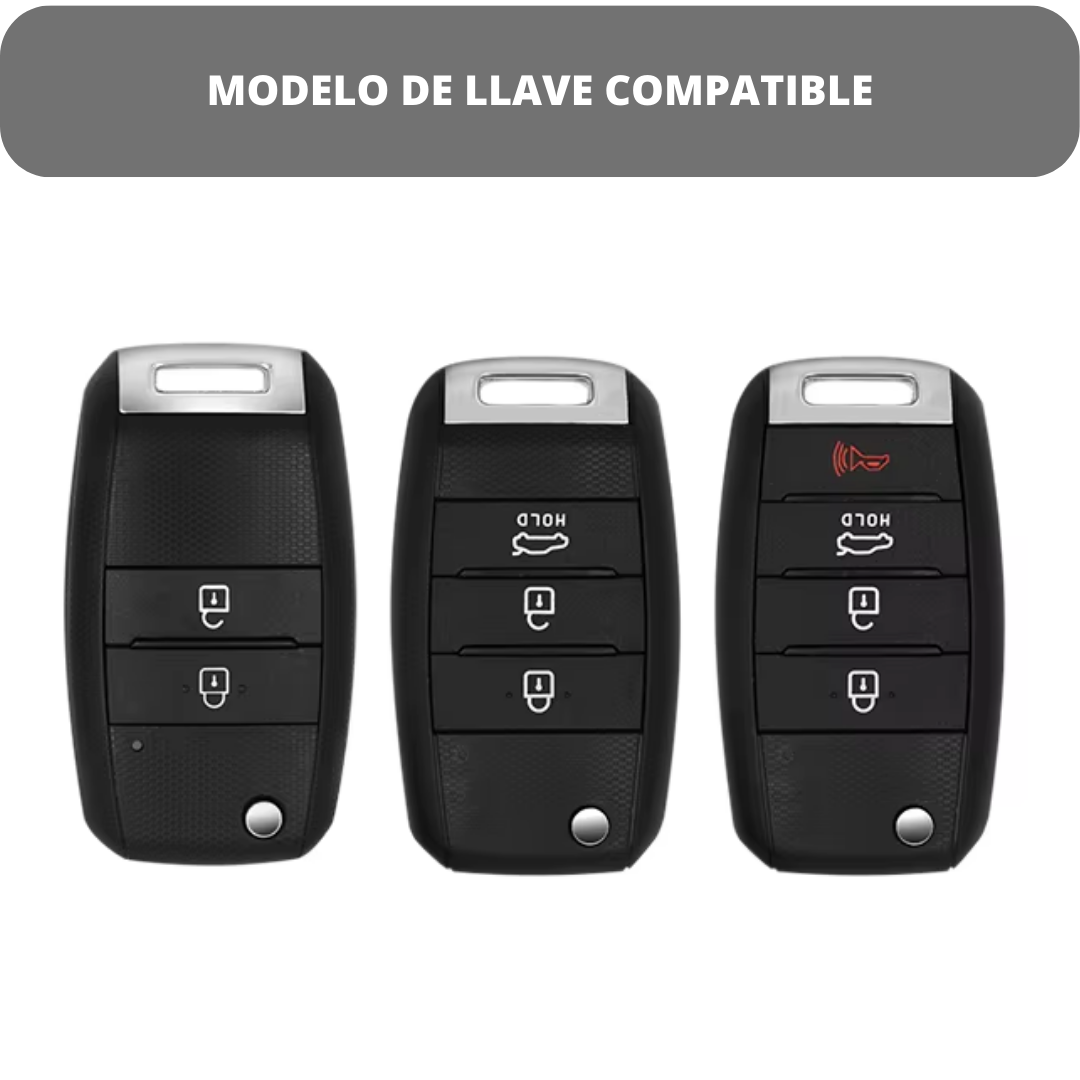Funda Llave Kia Rio Forte Seltos Sorento Soul Sportage