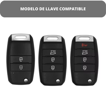 Funda Llave Kia Rio Forte Seltos Sorento Soul Sportage