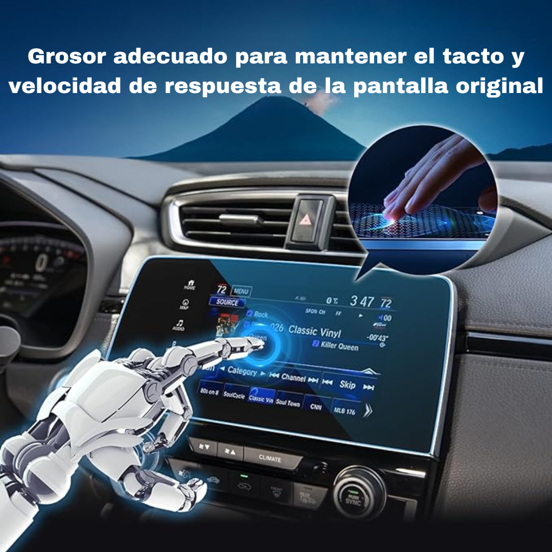 Protector Pantalla vidrio Honda CRV años 2017 a 2022