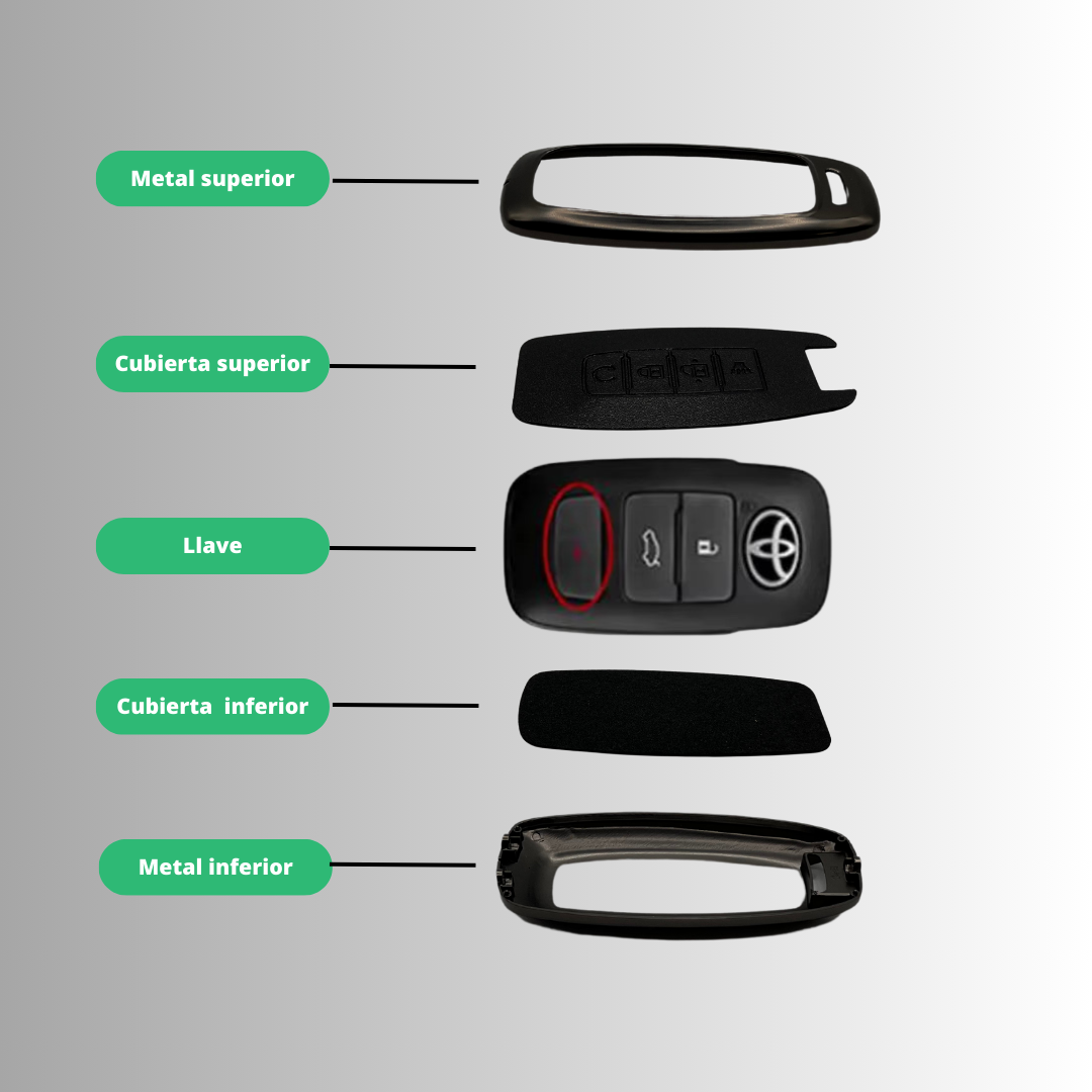 Funda de Llave Para Toyota Raize 2022 2023 2024 2025