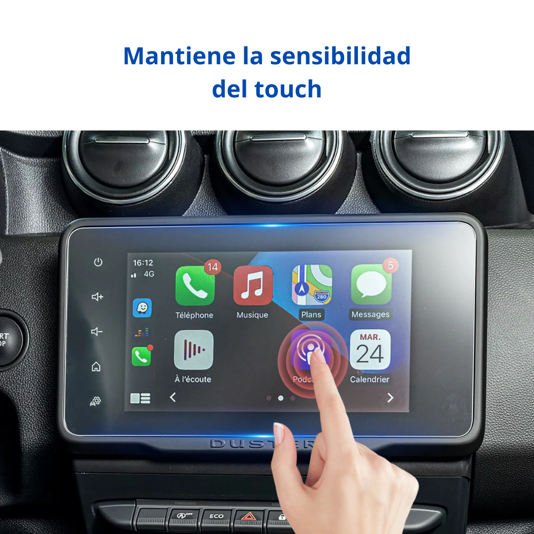 Protector Pantalla Cristal Renault Duster 2022 2023 2024