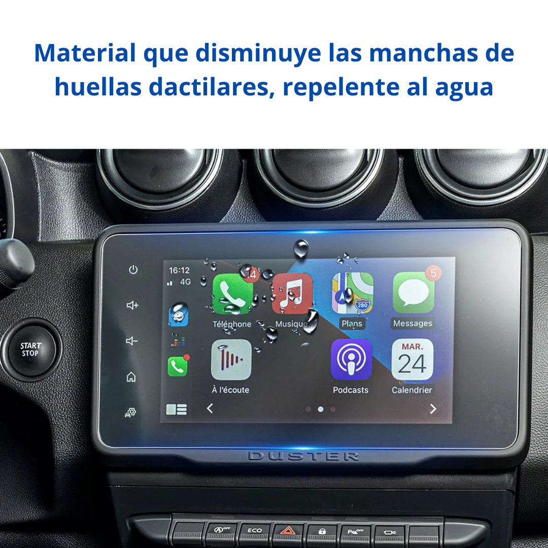 Protector Pantalla Cristal Renault Duster 2022 2023 2024