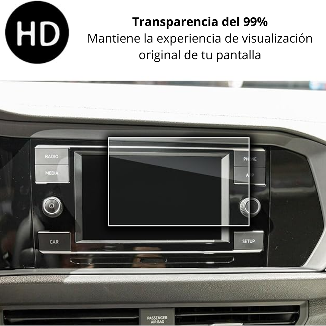 Protector Pantalla Vidrio 6.5″ Vento Jetta Tiguan 2020 2024