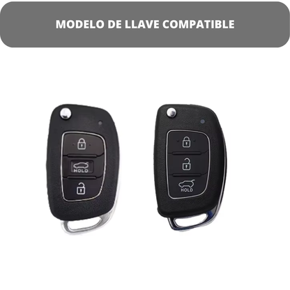 Funda Llave Hyundai Lx35 Grand I10 2016 2017 2018 2019 2020
