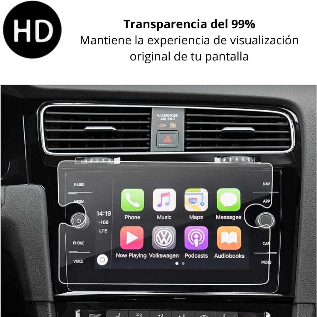 Protector Pantalla Cristal 8″ Volkswagen Tiguan 2018 - 2024