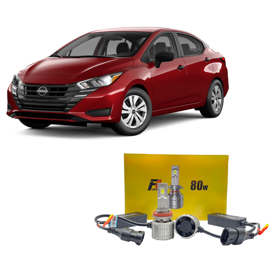 Led Altas H9 Nissan Versa 2020 al 2022