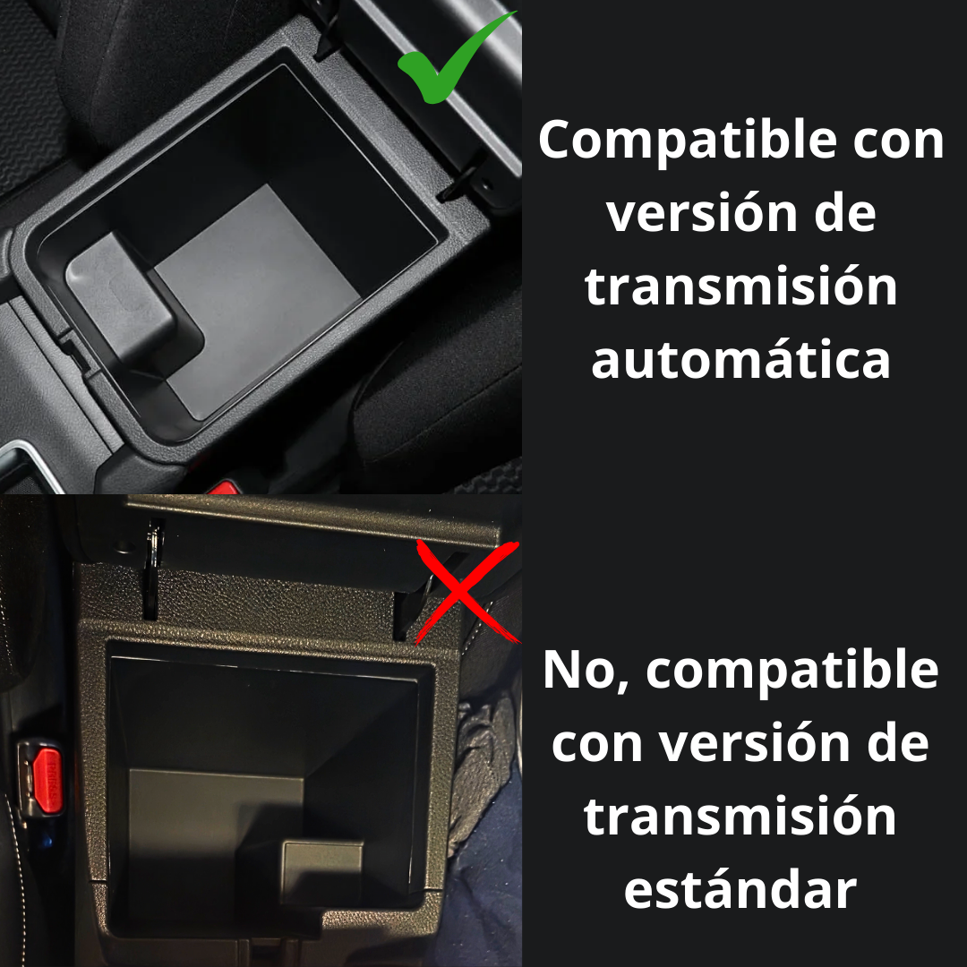 Organizador reposabrazos Nissan Sentra años 2020 2021 2022 2023 2024 2025