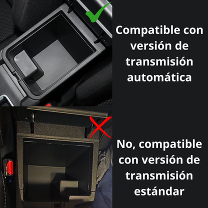 Organizador reposabrazos Nissan Sentra años 2020 2021 2022 2023 2024 2025