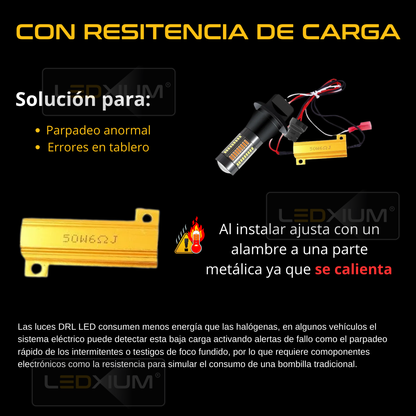 Leds Switchback (drl/direccional) Nissan Versa 2020 al 2023