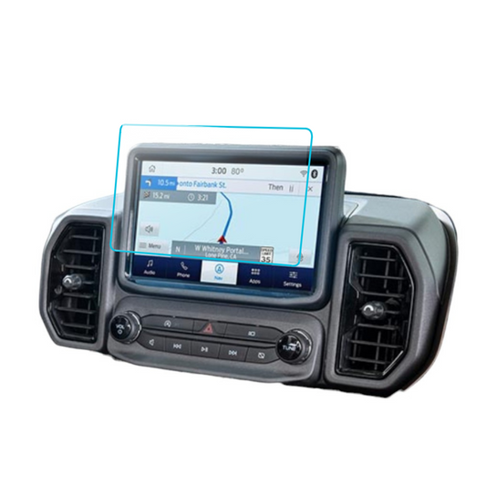 Protector Pantalla vidrio 8 Ford Bronco Sport 2021 al 2024
