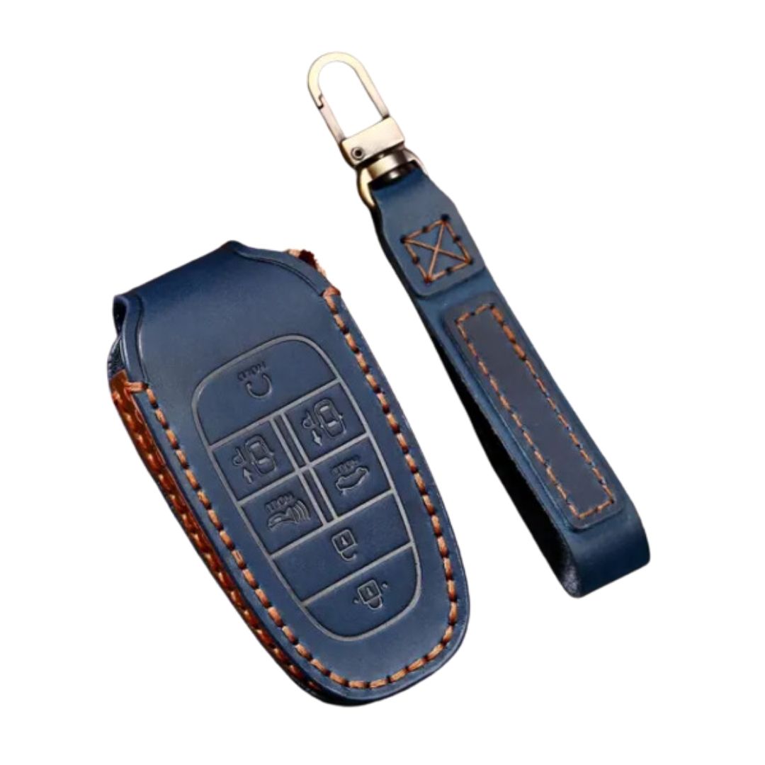 Funda Piel Llave Hyundai Sonata Santa Fe Tucson 7 botones