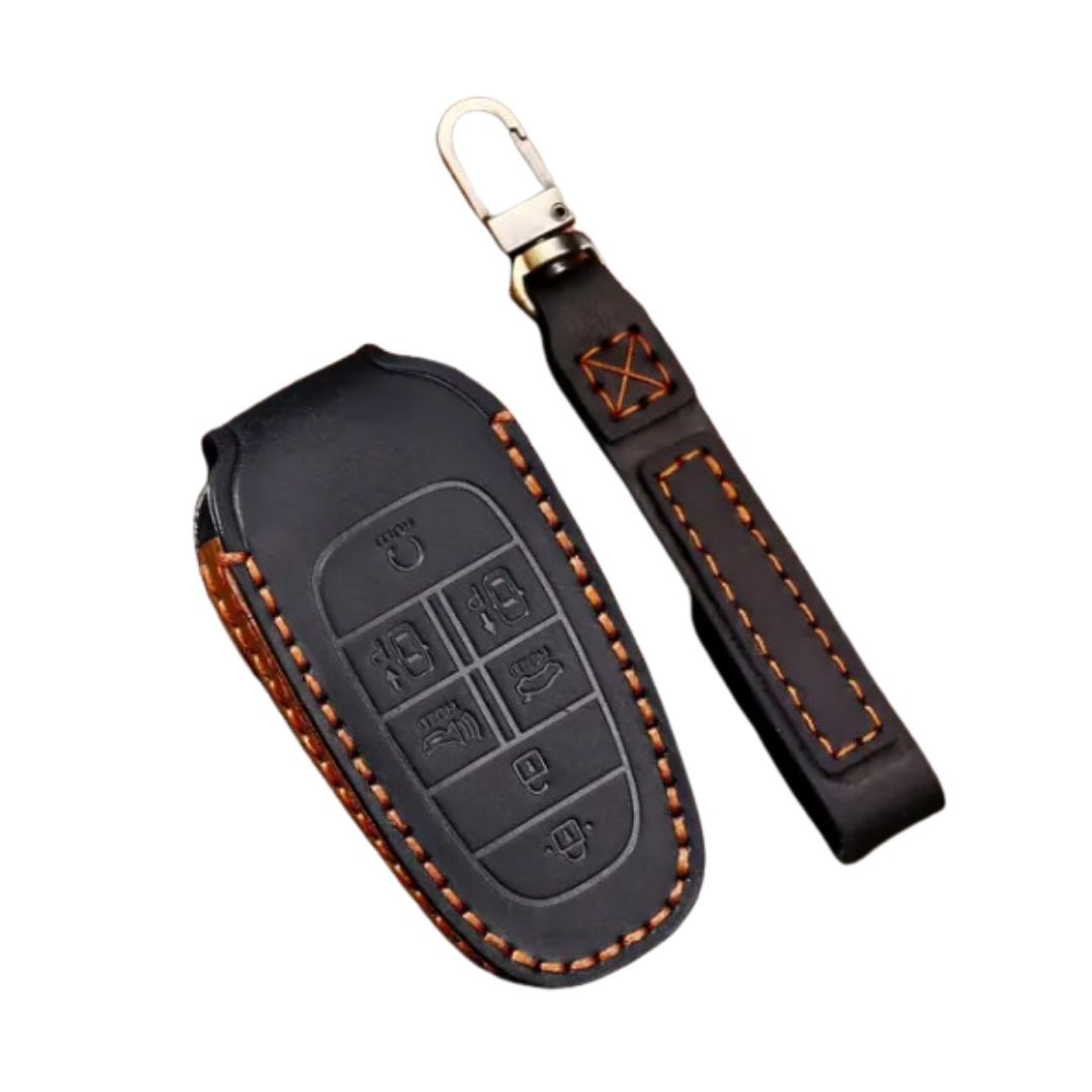 Funda Piel Llave Hyundai Sonata Santa Fe Tucson 7 botones