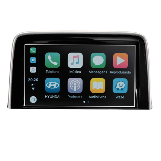 Protector Pantalla Cristal Templado Hyundai HB20 2019-2024