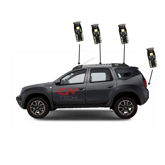 Kit leds de interiores  para Renault Duster años 2017-2019