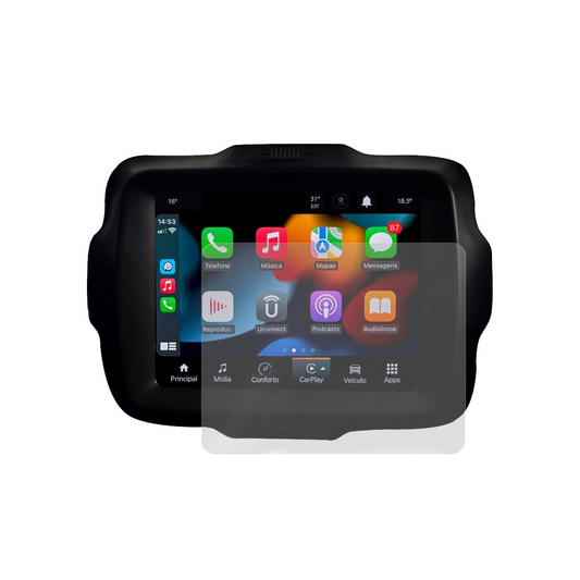 Protector Pantalla vidrio 8.4 JEEP Renegade 2021 al 2023