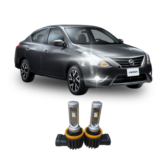 Luces LED para nieblas compatible con Nissan Versa años 2015 al 2019