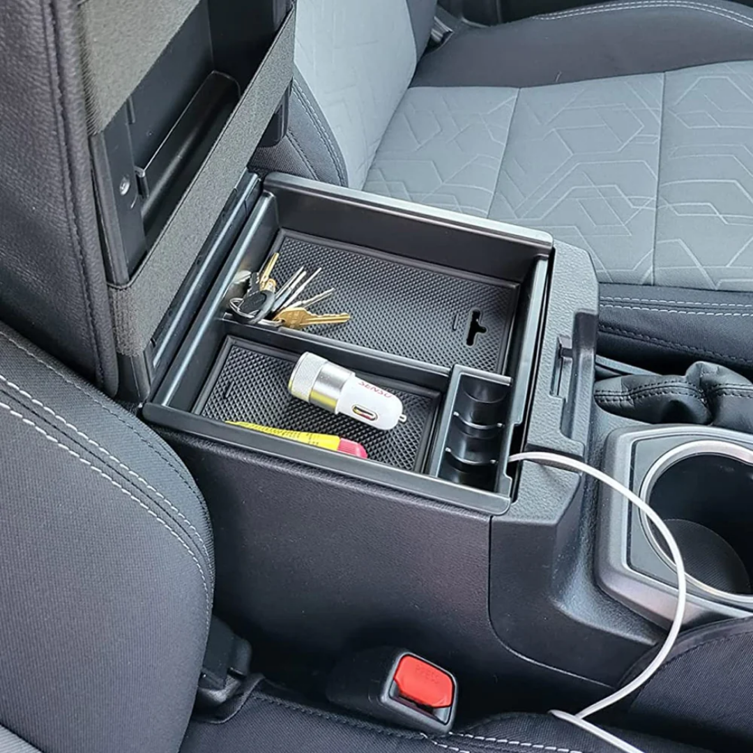 Organizador reposabrazos para Toyota Tacoma años 2016 al 2023