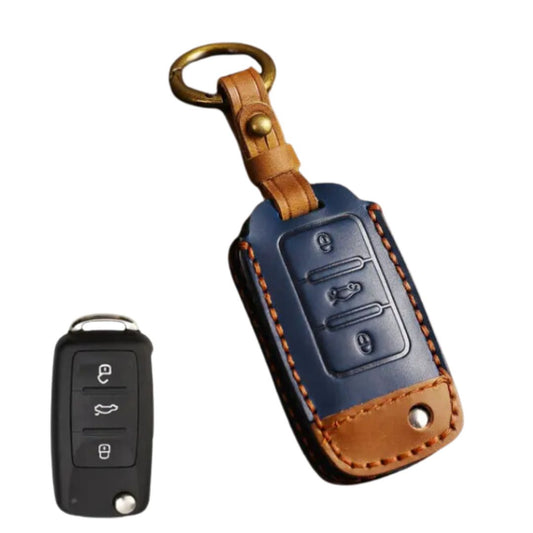 Funda Piel Llave Volkswagen Clasico Jetta Beetle Vento G