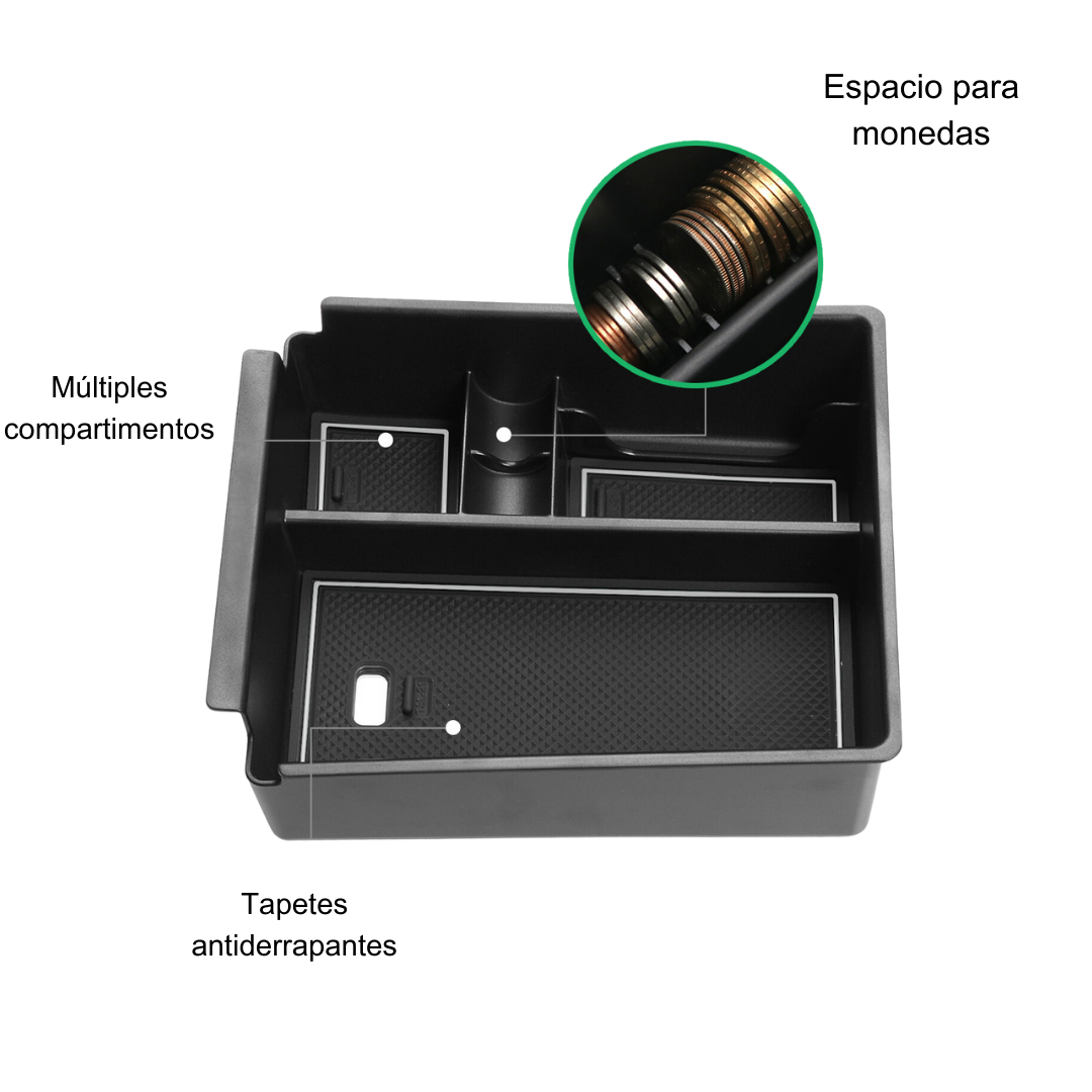 Organizador central para Hyundai Tucson años 2022 al 2023